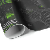 Fusion芸術的: 4コアのコンピュータ ラッピングペーパー (ロールコーナー)