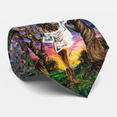 Fusion - Watercolor Painting Art - ネクタイ (ロール)