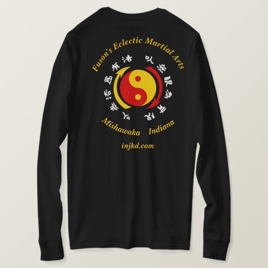 Fuson's JKD T-Shirt Tシャツ (デザイン裏面)