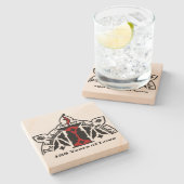 FUSP 125th記念日のコースター ストーンコースター (横)