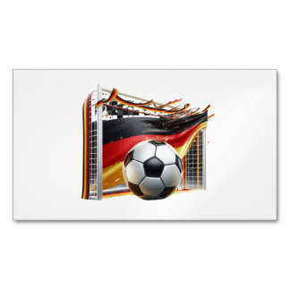 Fußball Deutschland マグネット名刺