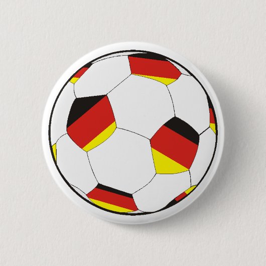 Fussball Deutschland 缶バッジ (正面)