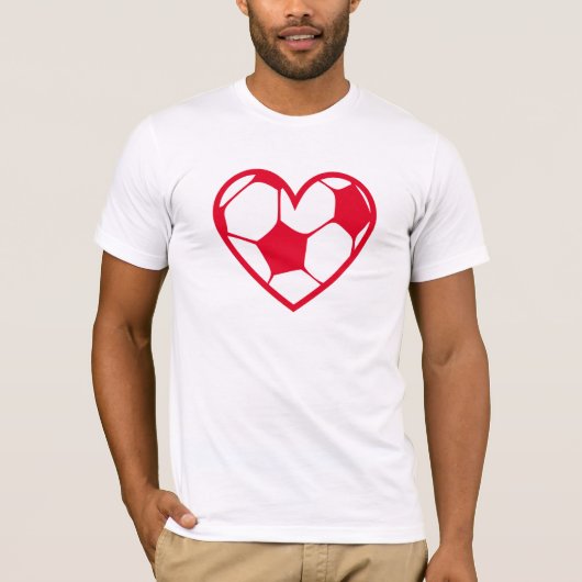 fussball_heart_2f tシャツ (正面)