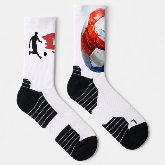 Fußball holländische Flaggen Farben, name ソックス (右)