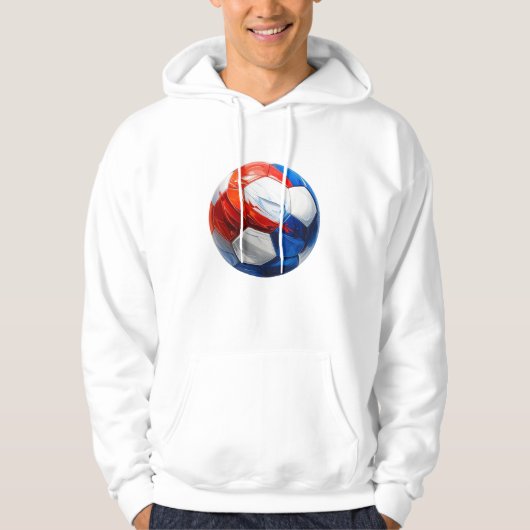 Fußball holländische Flaggen Farben, name パーカ (正面)