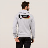 Fußball in Deutschland Farben, Name パーカ (裏面フル)