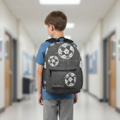 Fußball Kreide & Tafeldesign  プリントバックパック