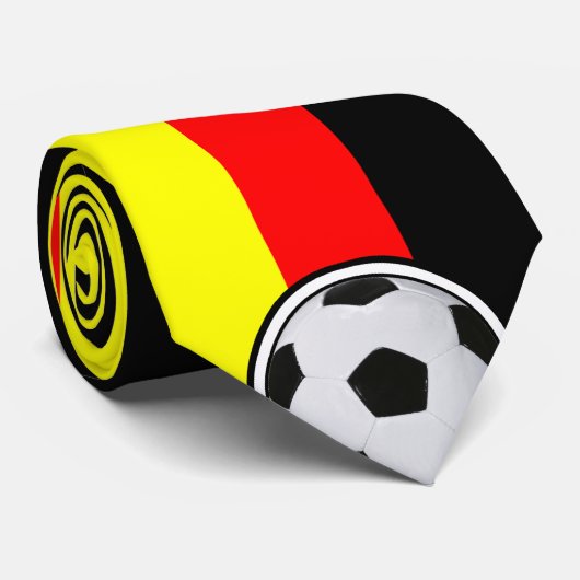 Fussball Soccer Deutschland Germany ネクタイ (ロール)