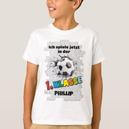 Fußball trifft Mauer - 1. Klasse Tシャツ