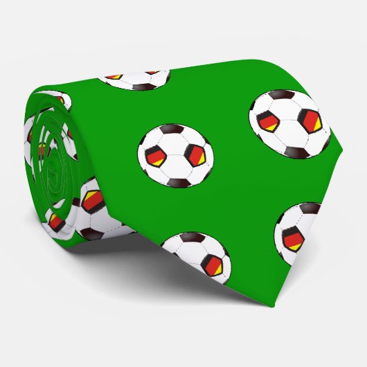 Fussball WM 2010 Südafrika Deutschland ネクタイ (ロール)