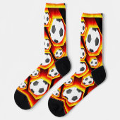 Fussballsocken für absolute Fans ソックス (左)