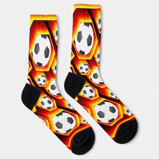 Fussballsocken für absolute Fans ソックス (右)
