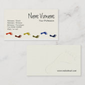 Füße 名刺 (正面/裏面)