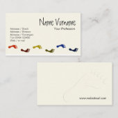 Füße 名刺 (正面/裏面)