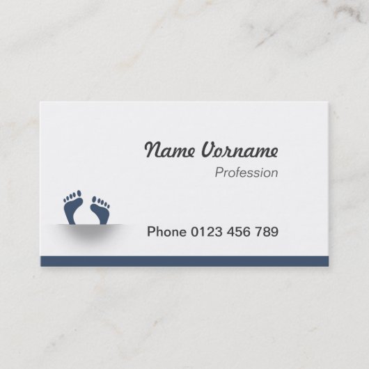 Füsse 名刺 (正面)