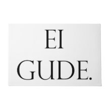 Fußmatte Ei Gude, Frankfurt in Hessen Dialekt 