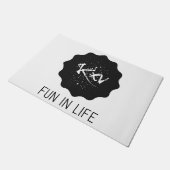 Fußmatte Fun in Life  ドアマット (アングル)