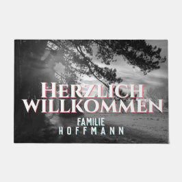 Fußmatte mit Ihrem Foto und personalisiertem Text ドアマット