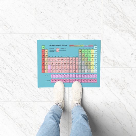 Fußmatte Periodensystem der Elemente ドアマット (室内)