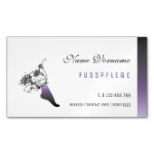 Fusspflege マグネット名刺 (正面)