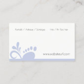 fusspflege 名刺 (裏面)