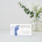 fusspflege 名刺 (スタンド正面)