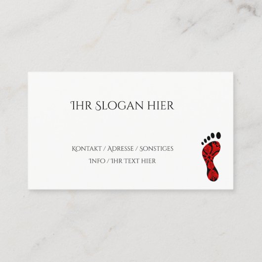 fusspflege 名刺 (裏面)