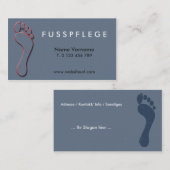 fusspflege 名刺 (正面/裏面)