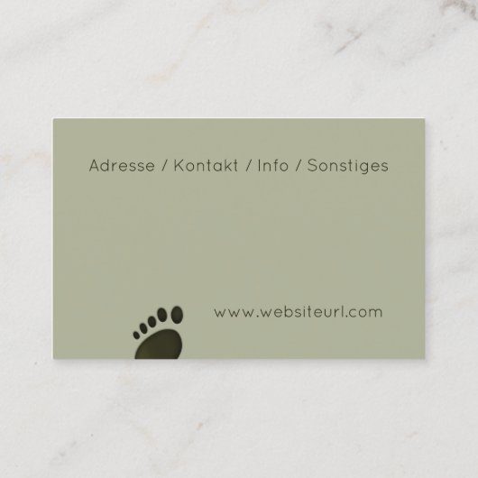 fusspflege 名刺 (裏面)