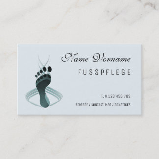 fusspflege 名刺