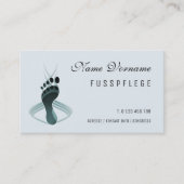 fusspflege 名刺 (正面)