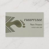 Fusspflege 名刺 (正面)