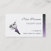 fusspflege 名刺 (正面)