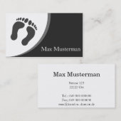 Fußpflege 名刺 (正面/裏面)