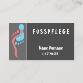 fußpflege 名刺