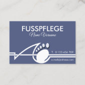 fusspflege 名刺 (正面)