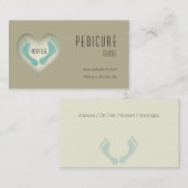 fusspflege 名刺 (正面/裏面)