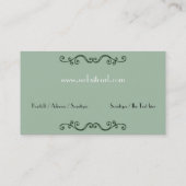 fußpflege 名刺 (裏面)