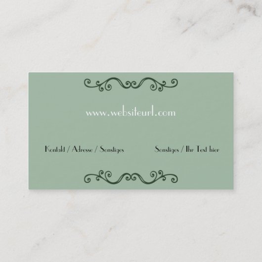 fußpflege 名刺 (裏面)