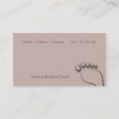 fusspflege 名刺 (裏面)