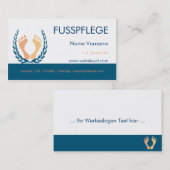 fusspflege 名刺 (正面/裏面)