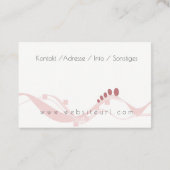 fusspflege 名刺 (裏面)