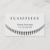 fusspflege 名刺 (正面)