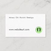 fusspflege 名刺 (裏面)