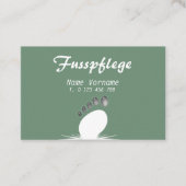 Fusspflege 名刺 (正面)