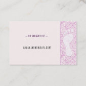 fusspflege 名刺 (裏面)