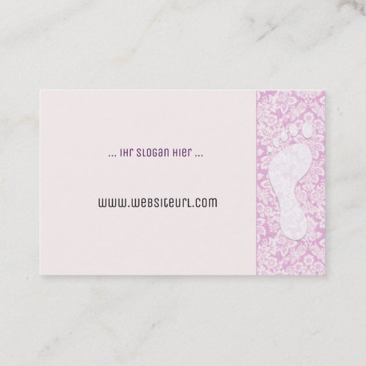 fusspflege 名刺 (裏面)