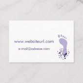 Fusspflege 名刺 (裏面)