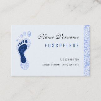 fusspflege 名刺