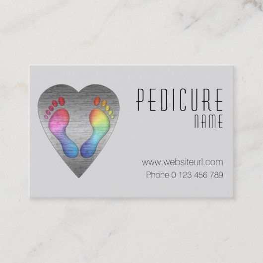 fusspflege 名刺 (正面)